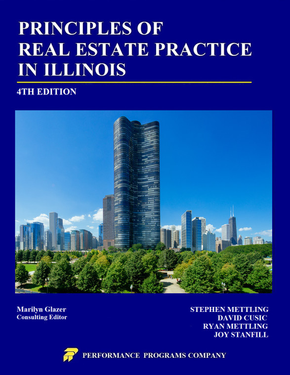Principles of Real Estate Practice in Illinois 4TH Edition - PDF