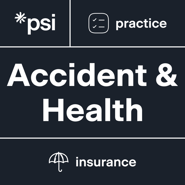 Accident and Health Practice Test 3-Pack with 210 Total Questions