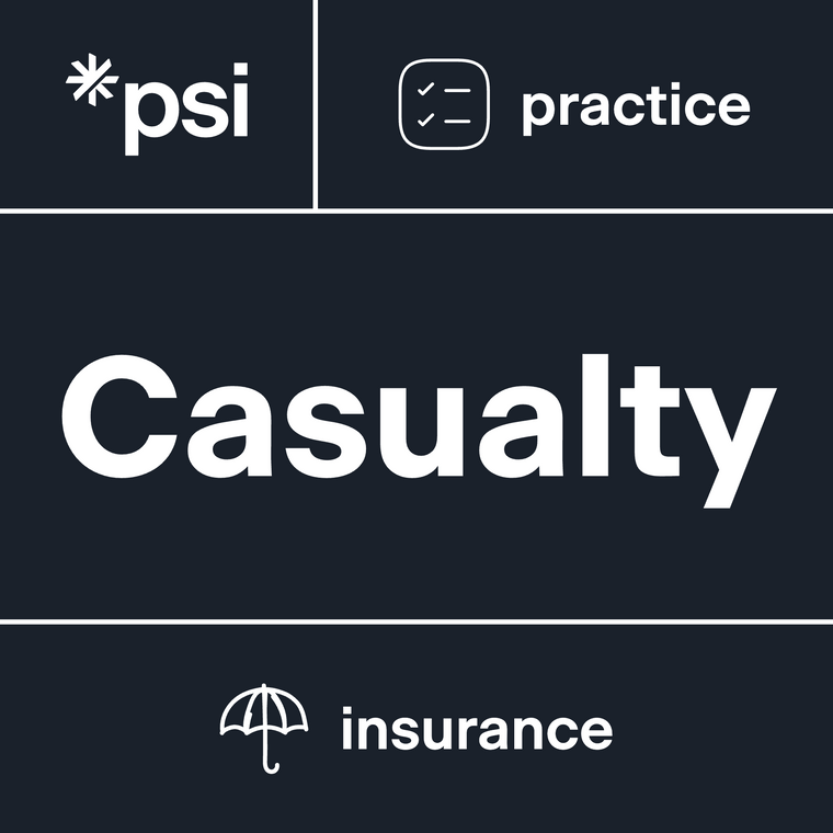 Casualty Insurance Practice Test 3-Pack with 210 Total Questions