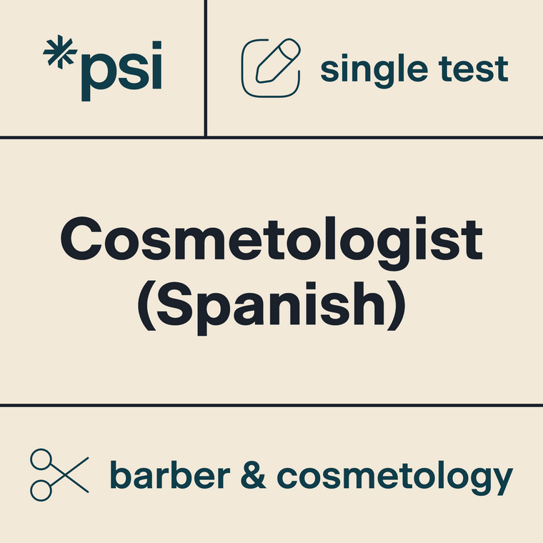 Cosmetology Theory (Spanish) Practice Test x 1 - 100+ items
