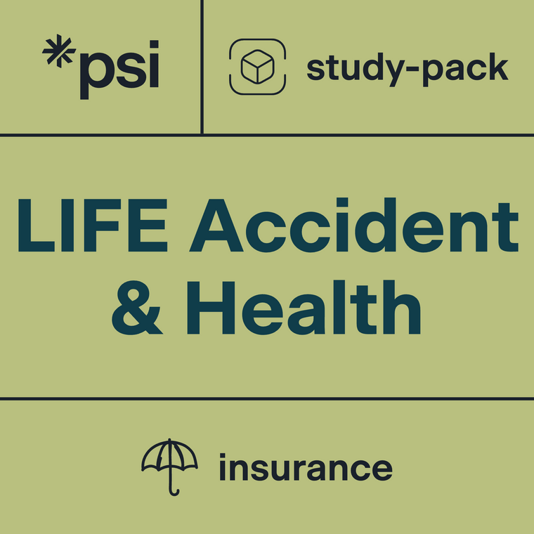 Life, Accident and Health Test Prep Study-Pack with 700+ Sample Questions