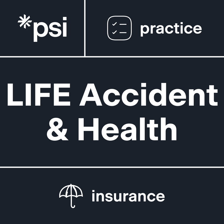 Life, Accident and Health Practice Test 3-Pack with 375 Total Questions