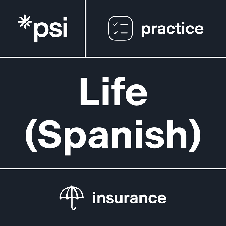 Life Insurance Practice Test 3-Pack (Spanish) with 210 Total Questions