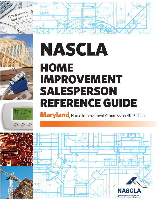 NASCLA Contractors Guide to Business, Law & Project Management, Maryland Salesperson 6th Edition