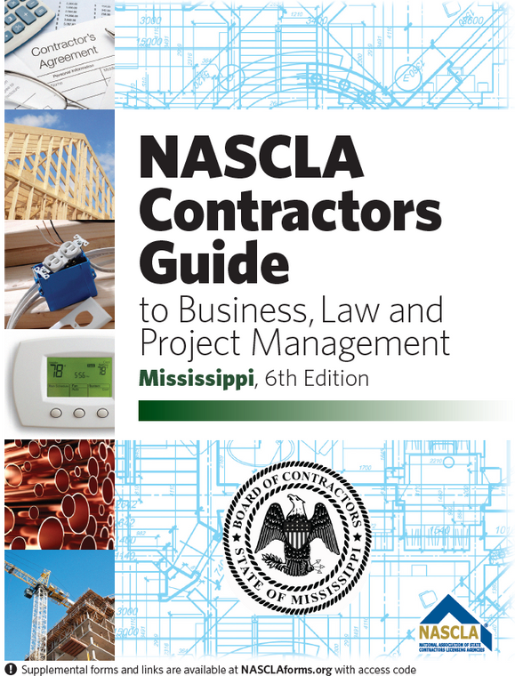 Mississippi State Board of Contractors Edition-Business and Project Management for Contractors 6th EDITION
